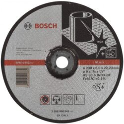 Bosch brusna ploča ispupčena expert for inox 230 x 6 mm Cene