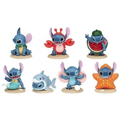 BEAST KINGDOM TOYS Mini Figure Lilo & Stitch - Mini Egg Attack Figure - Stitch Summer Dress Up Cene
