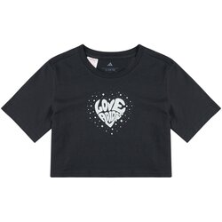 Adidas djevojačka majica Jg Glam T KG9226, kratki rukav, crna Cijene