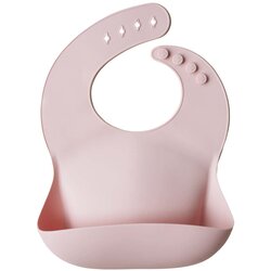 Mushie silikonski slinček blush Cene