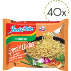 Indomie Instant juha z rezanci s piščančjim okusom posebna - 75 g - 40 kosov Cene