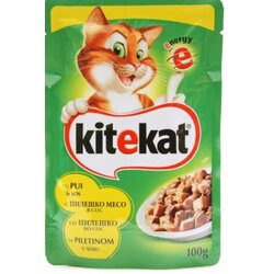 Kitekat extra piletina hrana za mačke 100g Cene