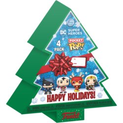 Funko POCKET POP: DC HOLIDAY-TREE HOLIDAY BOX 4PC Cene