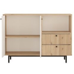 Hanah home Komoda RE2-SW, 120x85x35,5 cm, Bijela Cijene