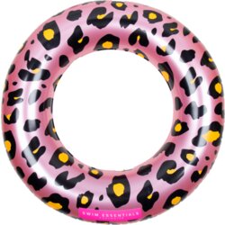 Swim Essentials plavalni obroč rose gold leopard Cene