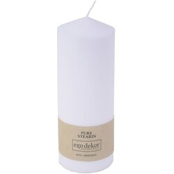 Eco candles by Ego dekor Bela sveča Top, čas gorenja 30 h Cene