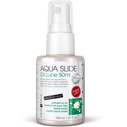 Lovely Lovers AQUA SLIDE Oil Lube + ALOE Extract 50ml Cene