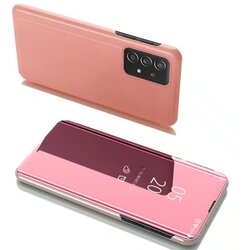 Clear View Case Flip Cover za Samsung Galaxy A53 5G roza Cene