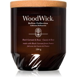 WoodWick Black Currant & Rose dišeča sveča 184 g Cene