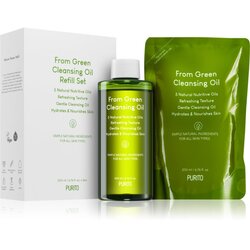 PURITO From Green ulje za čišćenje lica + zamjensko punjenje 2x200 ml Cene