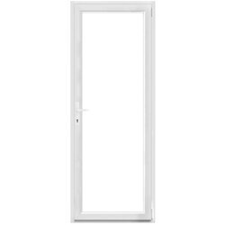 Brez Balkonska vrata (2100 x 800 mm, PVC, desna, trojna zasteklitev, brez kljuke) Cene