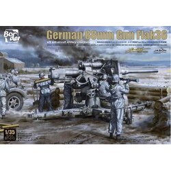 BORDERMODEL Nemški 88 mm top Flak36 s 6 člani posadke protiletalskega topništva, (21287157) Cene