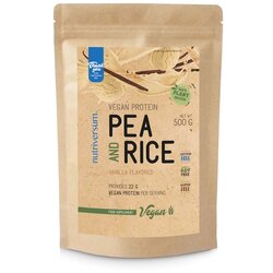 LAMA nutriversum vegan protein 500g pea & rice vanilla Cene