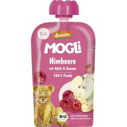 Mogli Bio "Quetschie" vrečka, maline in rabarbara - 100 g Cene