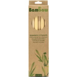 Bambaw Bambusove slamice - 12 x 14 cm & 22 cm Cene