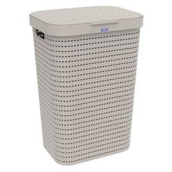 Rotho Koš za perilo COUNTRY 55 L – cappuccino Cene