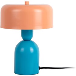 Leitmotiv Plava/narančasta stolna lampa (visina 24 cm) Double Funky – Cene