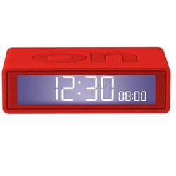 Lexon flip+ travel sat/alarm baterija 3 meseca, crvena Cene