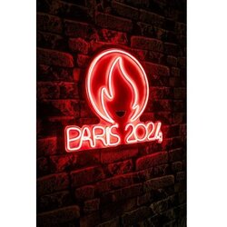 WALLXPERT dekorativna plastična led rasveta paris 2024 red Cene