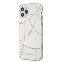 Guess Ovitek GUHCP12MPCUCHWH, Iphone 12/12 PRO, bel, (20689607) Cene