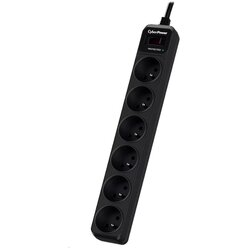 Cyberpower B0620SC0-DE Surge protector 6x Schuko CEE 7/7P, MOV technology, 1.8m cable Cene