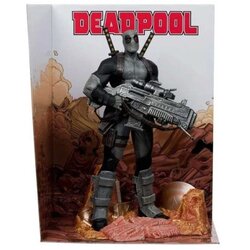 Mcfarlane Toys Marvel Collection - Deadpool (Deadpool #1) (Grey Suit Chase) 1:6TH Statue (WV5) Cene