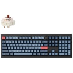 KEYCHRON V6 Max QMK/VIA Brezžična mehanska tipkovnica po meri, Fully Assembled, 2.4GHz / BT, US Layout, Brown Switch, V6M-D3, (5000129554) Cene