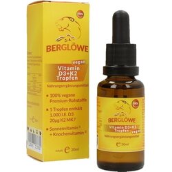Berglöwe Vitamin D3 + K2 kapi Cene