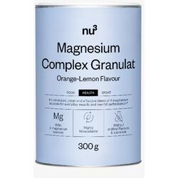 nu3 Magnesium Granulat - Orange Lemon Flavour - 300 g Cene