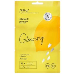 Kilig gel maska za lice sa vitaminom c 3×7 g Cene