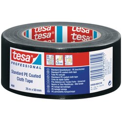Tesa Večnamenski lepilni trak Tesa Gaffer (25 m x 50 mm, črn) Cene