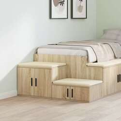 Kabinet za pohranu Sonoma hrast 108x41x40 cm od konstruiranog drva Cene