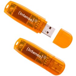 Intenso (Intenso) USB Flash drive 64GB Hi-Speed USB 2.0,Rainbow Line, 2 kom - USB2.0-64GB/Rainbow, 2 kom Cene