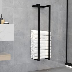 vidaXL Stalak za ručnike crni 25 x 20 x 95 cm željezni Cijene