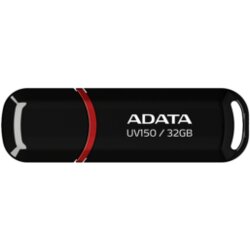 Adata usb 32GB UV150 3.2 crni gloss 100Mbps AUV150-32G-RBK Cene