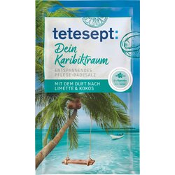 TETESEPT Sol za kupanje "Karipski san" - 60 g Cijene