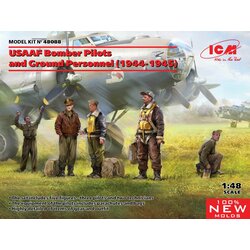 ICM US Bomber Crew (1944-1945) - 100% new moulds, (21287517) Cene