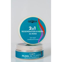 Gloria 2u1 maska i regenerator za kosu Cene