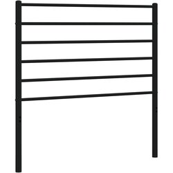 Maison Chic kovinsko posteljno vzglavje - vzglavna omarica - nočna omarica črno 100 cm, (21705103) Cene