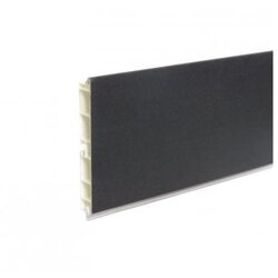 Euro-profil pvc cokla crna 10cm mat Cene