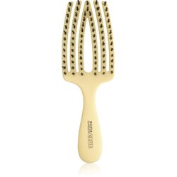 Olivia Garden Club The Nomad Detangling&Shine Fingerbrush​ ravna krtača za lase Yellow 1 kos Cene