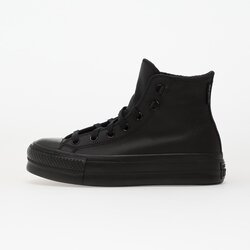Converse Sneakers Chuck Taylor All Star Lift Platform Leather Hi Black/ Black/ Black EUR 40 Cene