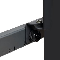 Vogels TVS 3690 Standfuß stahl,schwarz 40-77 ", turn 90°, Vesa 600x400, max. 50 kg, Stahl (schwarz) Cene