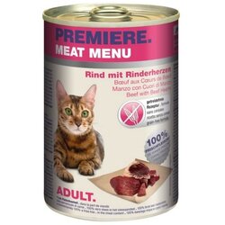 Premiere Cat Meat Menu Adult govedina i srca 400 g konzerva Cene
