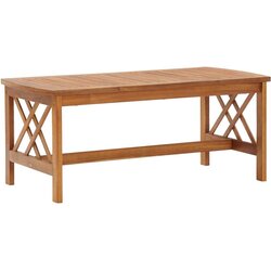  Stolić za kavu 102 x 50 x 43 cm od masivnog bagremovog drva Cijene