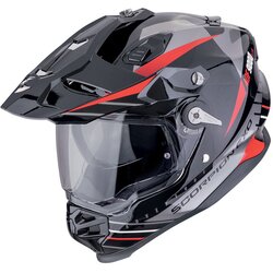 Scorpion Adf-9000 air feat black-silver-red kaciga Cene