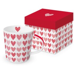 PPD Papperproducts Design heart Mood - Šolja Trend - Heart Mood, 400ml Cene