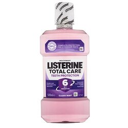 Listerine Total Care Teeth Protection Mouthwash 6 in 1 ustna vodica 500 ml unisex Cene