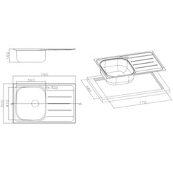 Apell set korita in armature OH791IRPC Cene