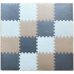 Jojoy Penasta Otroška Igralna Podloga - Igralne podloge za dojenčke - 18 kos - 120x120 cm - KIDKOOL PUZZLEMAT, (21260541) Cene